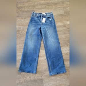 VERVET BY FLYING MONKEY Blue Flare & Wide Leg Jeans